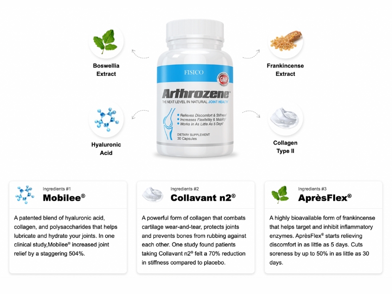 The Science Behind Arthrozene: Ingredient Breakdown